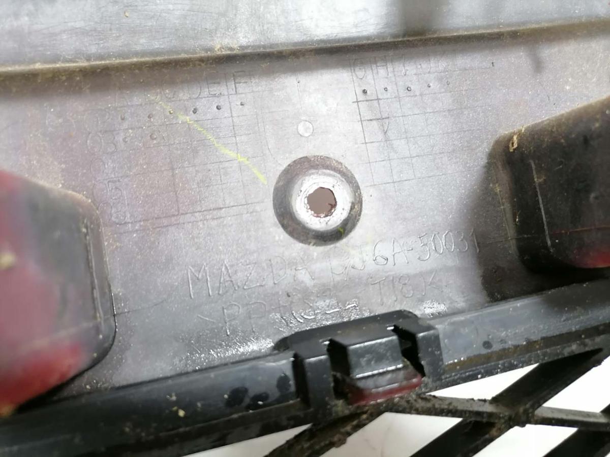 Mazda 6 GG GY Bj.2003 original Sto&szlig;stange Stossf&auml;nger vorn Rot